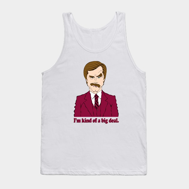 ANCHORMAN FAN ART Tank Top by cartoonistguy